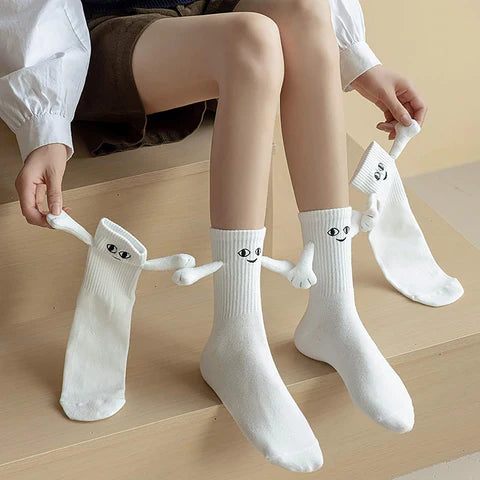 SockPals - Magnetic Hand Holding Socks (2 Pairs of 2)